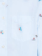 Bellerose Shirt Gulian Combo detail