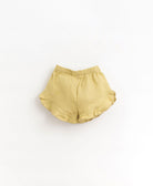 Play Up Linen Shorts - Moringa achterzijde